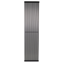 Дизайнерский вертикальный радиатор Betatherm PS Style 1800мм/441мм черный Самбор
