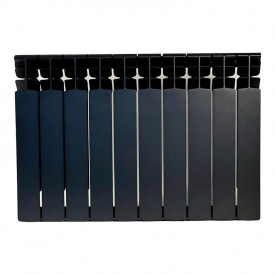 Біметалевий радіатор Mirado Graphite 500х96 BM, графіт