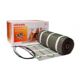 Двожильний мат нагрівальний Atlantic Nevada Profi EcoPRO 2400 Вт 12 м2
