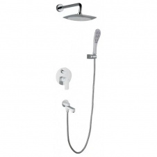 Душова cистема Gappo G7148-8, 3 функції, білий/хром
