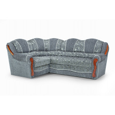 Кутовий диван Еліта (GREY + combine GREY, 190х270 см)
