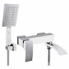 Змішувач для ванни Gappo G3207-8 білий/хром Бородянка