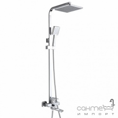 Душевая стойка с изливом Lidz Wawel LDWAW1030CRM45391 хром Бровари