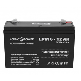 Аккумулятор AGM LPM 6-12 AH