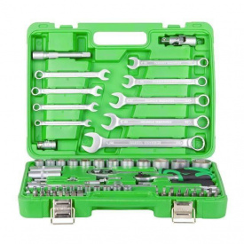Набор инструментов 1/2 & 1/4; 82ед INTERTOOL ET-6082SP