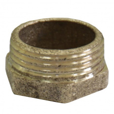 Заглушка WIANGI 3/4" зовнішня, посилена, латунь