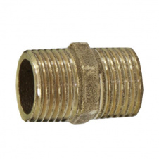 Ніпель (подовжений) посилений WIANGI латунь 1/2"х1/2"