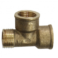 Трійник Aquavita 1/2" ввн посилений латунь