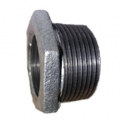 Редукция чугунная WIANGI 1-1/4"х1" (32н*25в), AQ оцинкованная Кропива