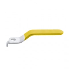 Жовта ручка сталева Paffoni 1 1/2 " посилена Тячев