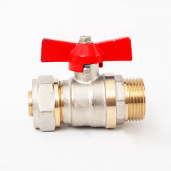 Кран шаровый для металлопластика Valve J.G. 20x3/4" Н Володарськ-Волинський