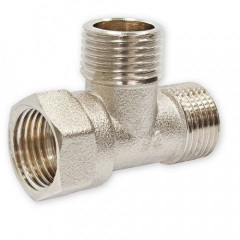 Тройник SF 1/2" внн переходной никелированный Київ