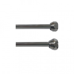 Гнучка підводка Albertoni 3/8-1/2 ВВ хром d10мм мідна FLEXY CHROME Київ