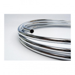 Гнучка підводка Albertoni 3/8-1/2 ВЗ хром d10мм мідна FLEXY CHROME Братское