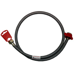 Шланг для воды Santan антикоррозия 1/2''х1/2'', 50 см, Г-Г Золотоноша