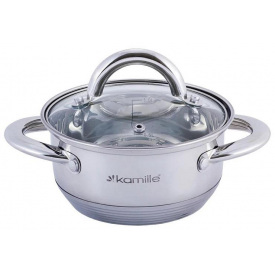 Кастрюля Kamille с 7-слойным индукционным дном Millay на 3.4л DP73450