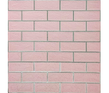 Стінова панель самоклеюча Sticker Wall Рожева 3D NEW CULTURAL WALL 70*70см*4мм PINK+SILVER (D) SW-00001501