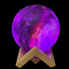 Лампа-нічник світильник світлодіодний 3D OPT-TOP Космос з пультом (1756375557) Ворожба