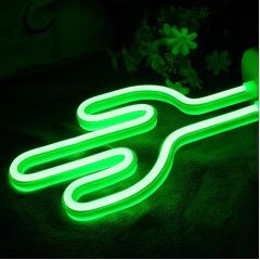 Нічник неоновий LED Кактус Angel Петрово