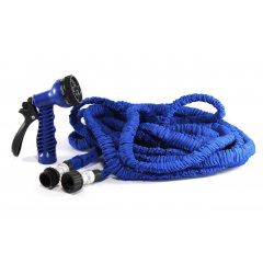 Шланг для поливу компактний розтягується Magic Hose 22,5m/75ft стрейтч шланг Синій Запорожье