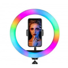Світлодіодне селфі-кільце з RGB підсвічуванням OPT-TOP Soft Ring Light MJ300 (1756374695) Долина