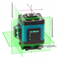Потужний лазерний рівень EVONE 16 GREEN LASER 4 регульовані лазери (1756375697) Гуляйполе