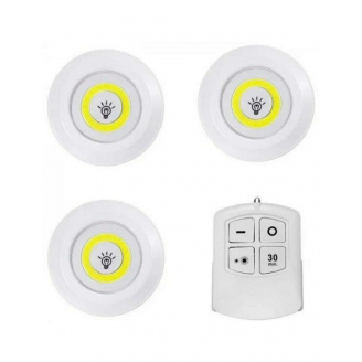 Набір нічників з пультом набір 3 шт OPT-TOP LED light with Remote Control set (1756375633)