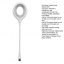 Лампа USB з голосовим керуванням VigohA LED lamp LK-50 White Винница