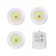 Набір нічників з пультом набір 3 шт OPT-TOP LED light with Remote Control set (1756375633) Киев
