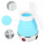 Дорожній чайник силіконовий складний дисковий 0,6л 600Вт 220В Travel Folding Elecreic Kettle YS-2008 Ковель