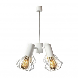 Люстра підвісна MSK Electric Diadem на чотири плафони Е27 NL 22153-4 WH