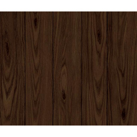 Шпалери на паперовій основі вологостійкі Шарм 174-10 Вуд темно-коричневі (0,53х10м.)