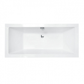 Ванна акрилова Besco Quadro 165х75, без ручок і ніг (#WAQ-165-PK)