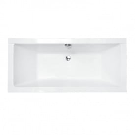 Ванна акрилова Besco Quadro 180х80, без ручок і ніг (#WAQ-180-PK)
