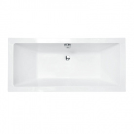 Ванна акрилова Besco Quadro 155х70, без ручок і ніг (#WAQ-155-PK)