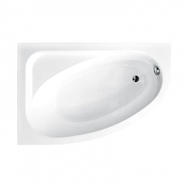 Ванна акрилова Besco Cornea 140х80, ліва (соло), без ніг (#WAC-140-NL)
