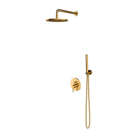 Душовий комплект прихованого монтажу Omnires Y, золото (SYSY19GL)