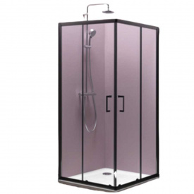 Душова кабіна Kolpa san Eco Quat TKK 90/K 185х90х90 см чорний