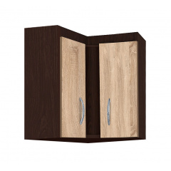 Антресоль кутова 0,6 х 0,6 МАКСІ МЕБЛІ Венге магія/Дуб сонома (11268) Мукачево