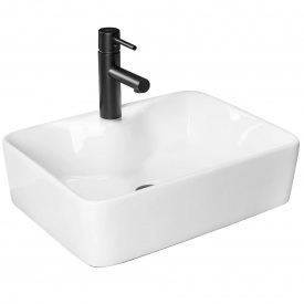 Раковина накладна Rea Kelly білий