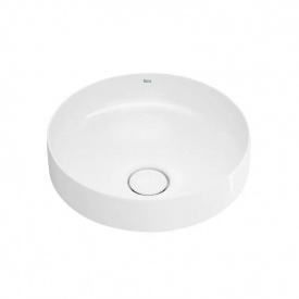 Раковина накладна Roca Inspira Round 370x370x120 білий з декоративною кришкою