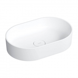 Умивальник Omnires Ovo 55x36, білий (OVOUNBM)