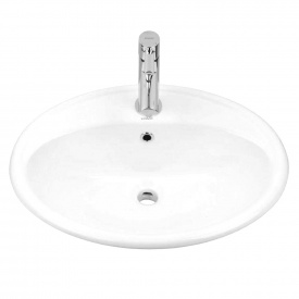 Раковина Devit Ovale 495х575x200, білий (1511136)