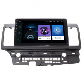 Штатная магнитола Lesko для Mitsubishi Lancer X (2007-2017) 10.1" 1/16