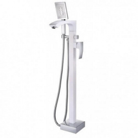 Змішувач для ванни Gappo G3007-8 білий/хром