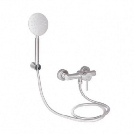 Змішувач для душу Lidz Aria 010 Nickel (LDARI010NKS43361)