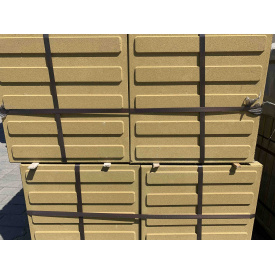 Тактильная плитка бетонная 400х400х60 полоса