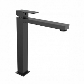 Змішувач для умивальника Imprese Karlov високий чорний матовий (f03507610AB)