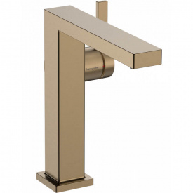 Змішувач для умивальника Hansgrohe Tecturis E 150 Fine CoolStart без донного клапана Brushed Bronze (73041140)