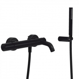 Змішувач для ванни Tres Study Exclusive чорний матовий